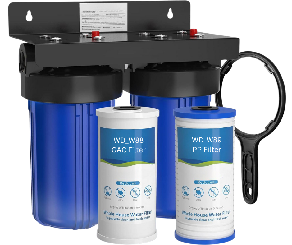 The Big Blue whole-home water purification system